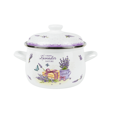 Oferte - Cratiță Grunberg Emailată Cu Capac 24 Cm 4.9L