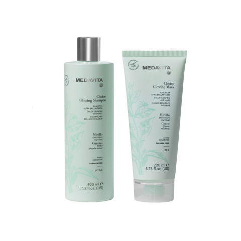 Duo Kit pentru Stralucirea Parului - Medavita Choice Glowing [3]