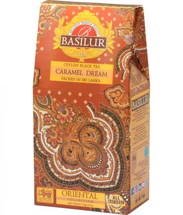 Basilur Caramel Dream Refill Ceai neagru 100g [1]