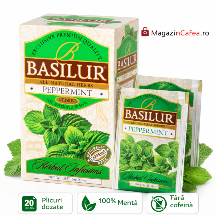 Basilur ceai de menta 20 plicuri [2]
