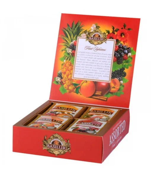 Basilur Fruit Infusions Assorted Ceai mix 40 plicuri [1]