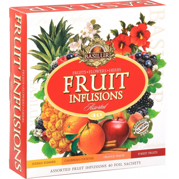 Basilur Fruit Infusions Assorted Ceai mix 40 plicuri [2]
