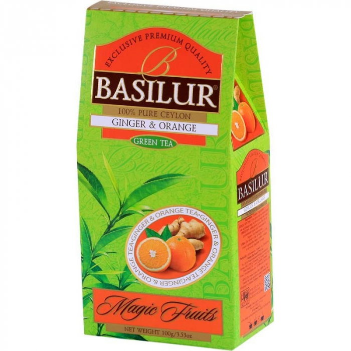Basilur Ghimbir Si Portocala Ceai verde Refill [1]