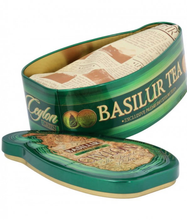 Basilur Island Of Tea - Green Ceai verde 100g [1]