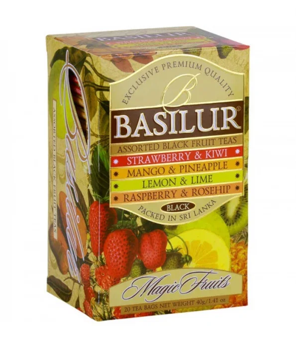 Basilur Magic Fruits Assorted ceai negru 25 pliculete [1]