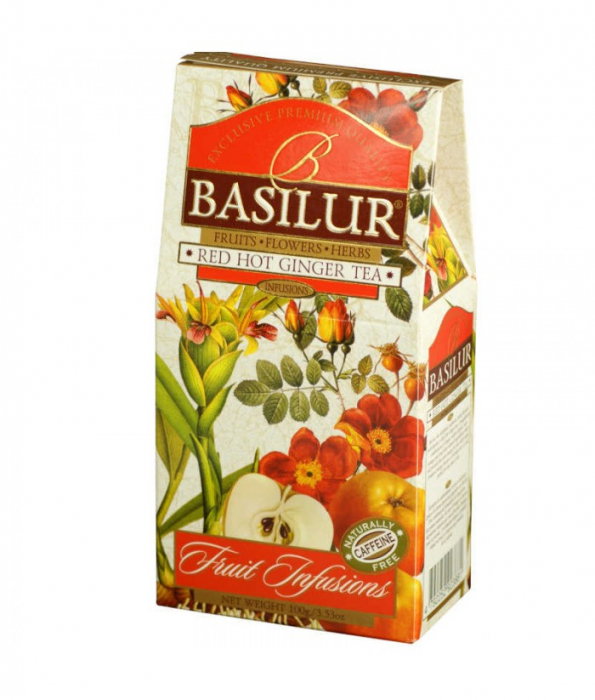 Basilur Red Hot Ginger Ceai mix Refill, 100g [1]