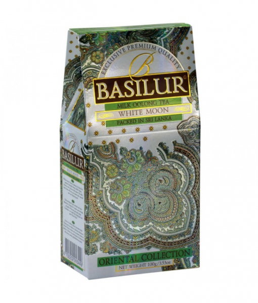 Basilur White Moon Refill Ceai verde 100g [1]