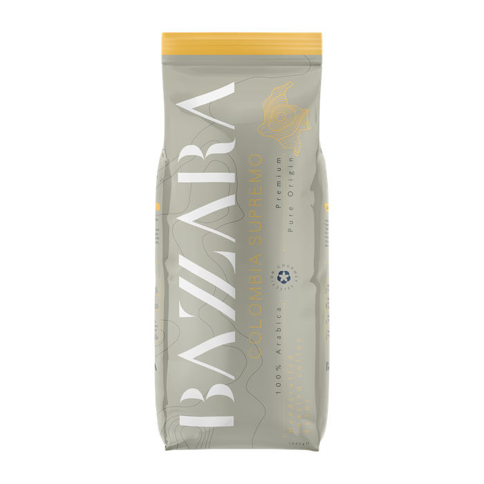 Bazzara Colombia Supremo Cafea boabe 1kg [1]