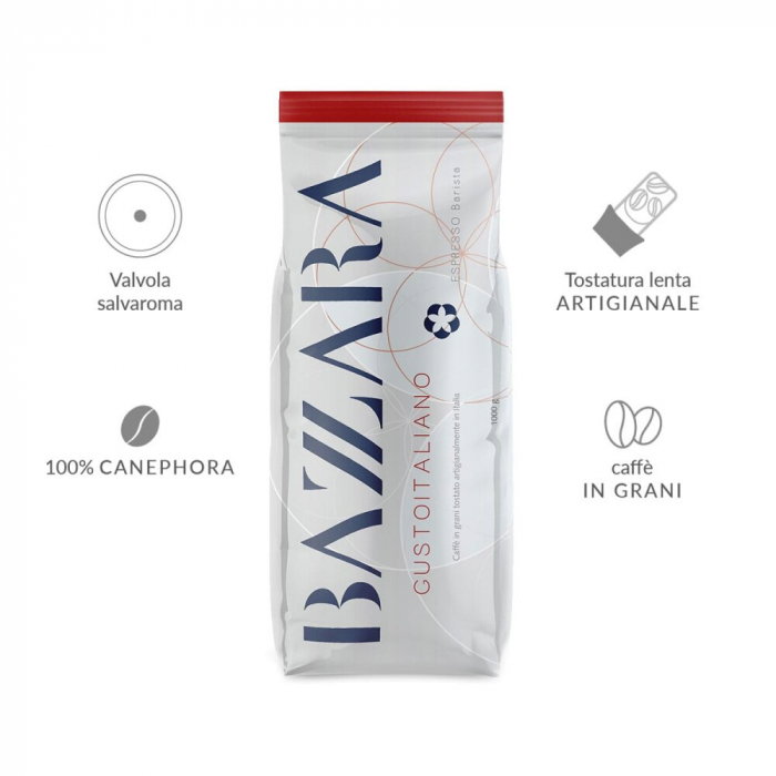 Bazzara GustoItaliano Cafea boabe 1kg [2]