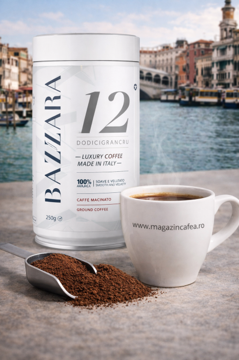 Bazzara Miscela Dodicigrancru cafea macinata 250g cutie metalica [2]