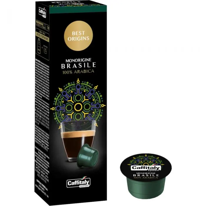 Caffitaly Ecaffe Single Origins Brasil Special Editions Capsule 10 buc [1]