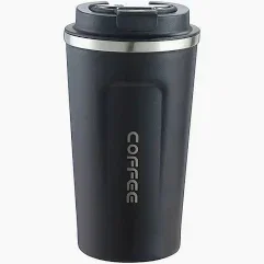 Cană metalică din inox 350 ml, termoizolantă [1]
