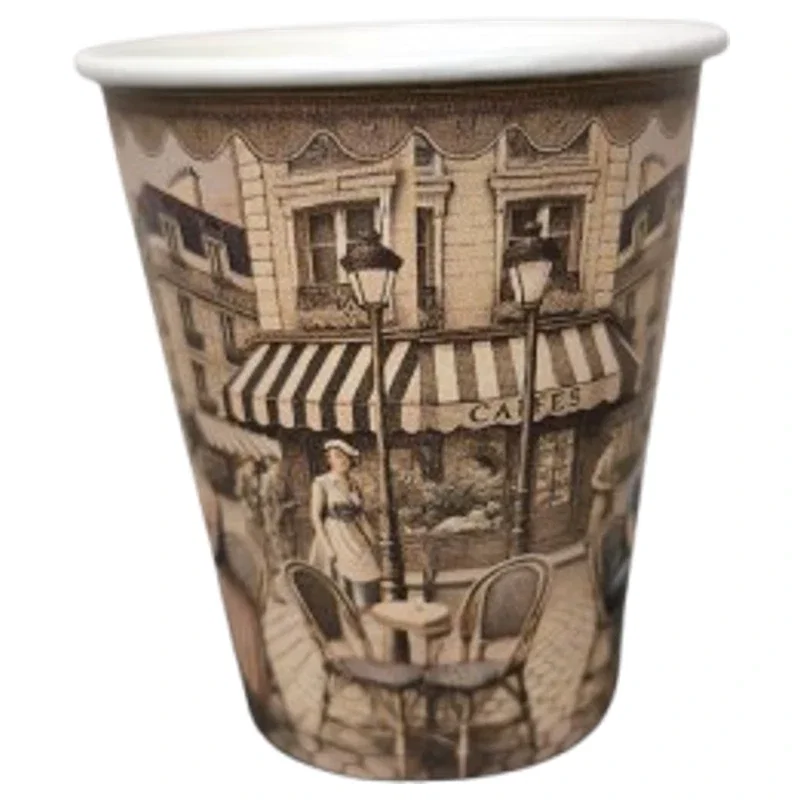 City Pahare carton 8oz - 240 ml, 50 buc [1]