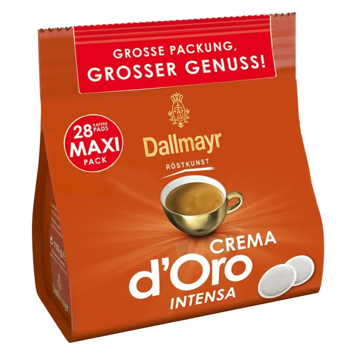 Dallmayr Crema D`Oro Intensa paduri Senseo, 28 buc [1]