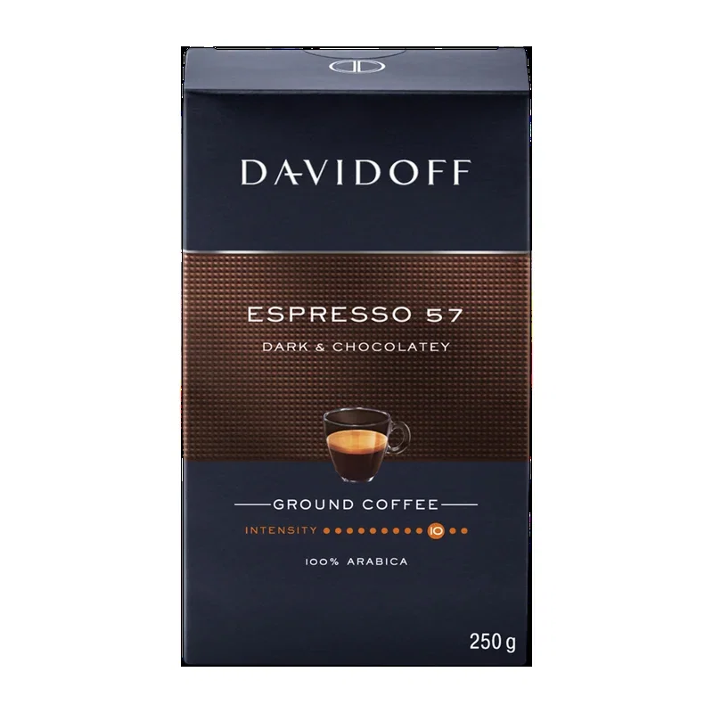 Davidoff Espresso 57 Dark & Chocolatey cafea macinata 250g [1]