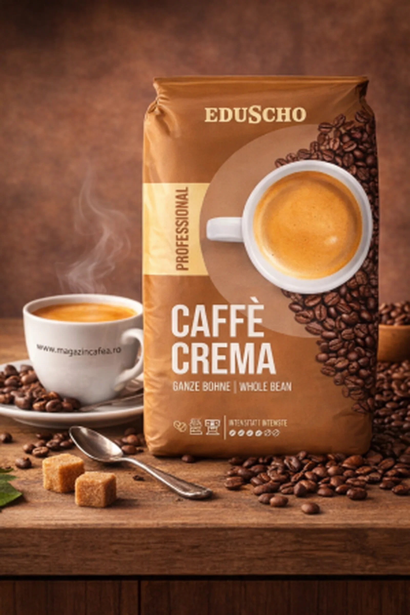 Eduscho Cafe Crema Profesionala Cafea boabe 1kg [2]