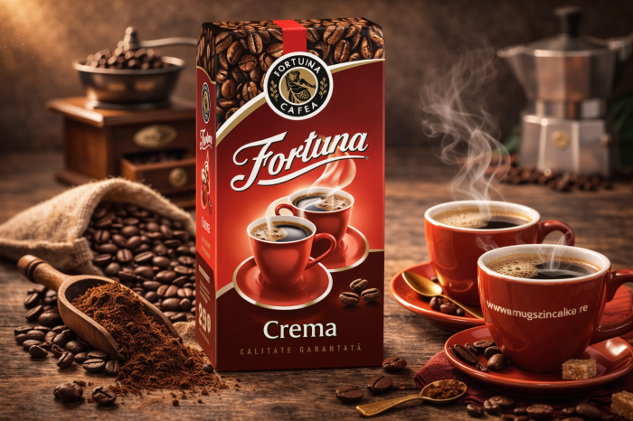 Fortuna Crema cafea macinata 250 g [4]