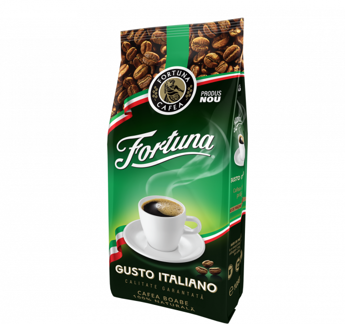 Fortuna Gusto Italiano cafea boabe 1kg [2]