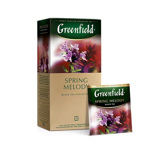 Greenfield Ceai negru Spring Melody, 25 pliculete [1]