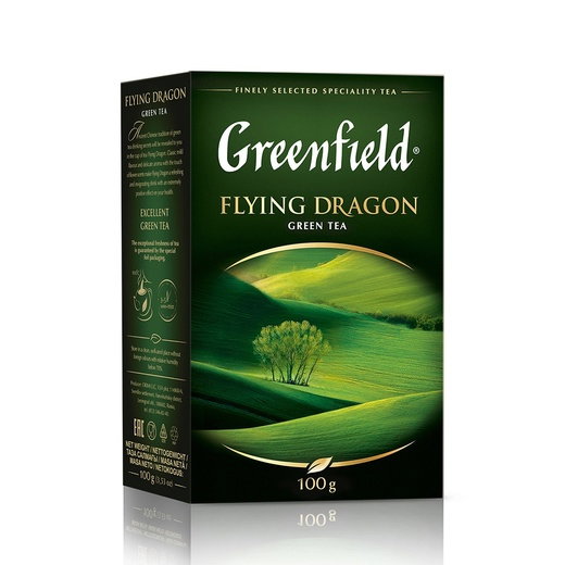 Greenfield Flying Dragon Ceai verde, 100 g [1]