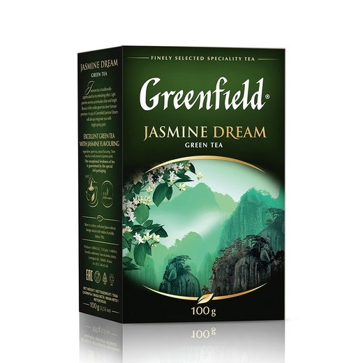 Greenfield Jasmine Dream Ceai verde, 100 g [1]