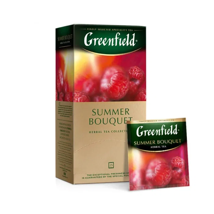 Greenfield Summer Bouquet Ceai de plante, 25 pliculete [1]