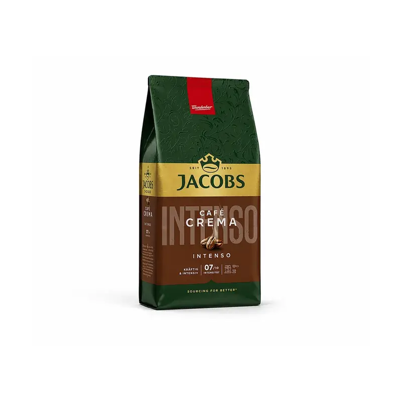 Jacobs Cafe Crema Intense Cafea boabe, 1kg [1]