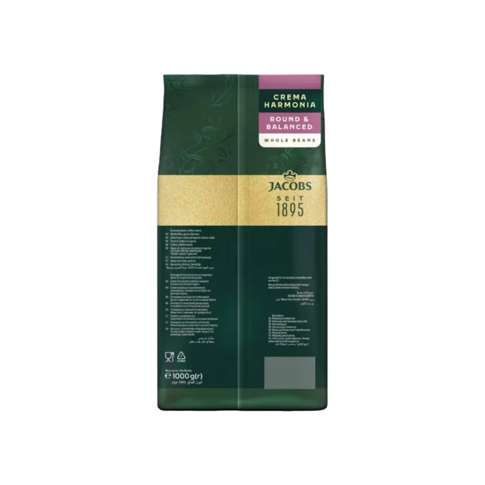 Cafea boabe Jacobs Professional Crema Harmonia, 1 kg [2]