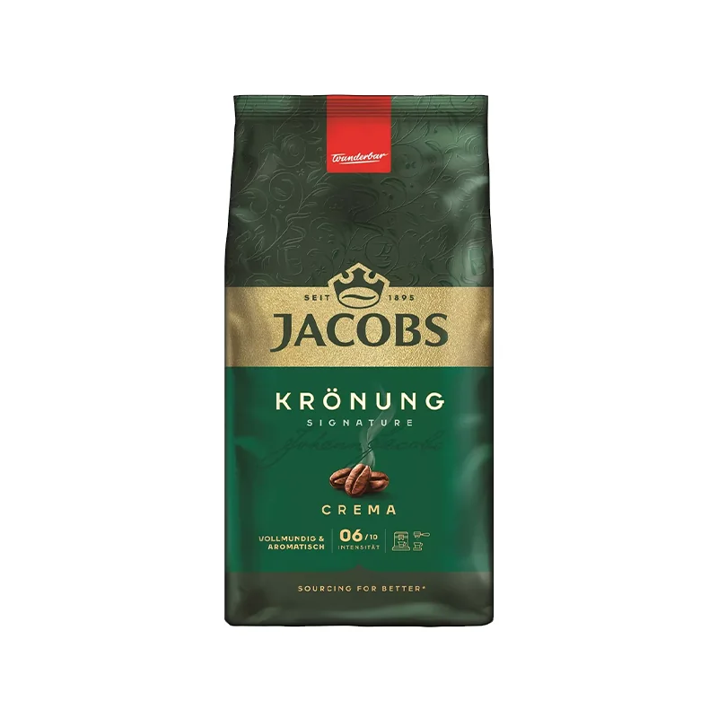 Jacobs Kronung Caffe Crema Cafea boabe, 1kg [1]