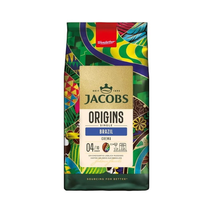 Jacobs Origins Brazil cafea boabe, 1kg [1]
