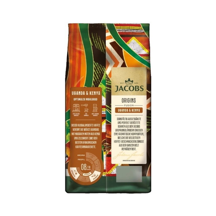 Jacobs Origins Uganda & Kenya Cafea boabe, 1kg [2]