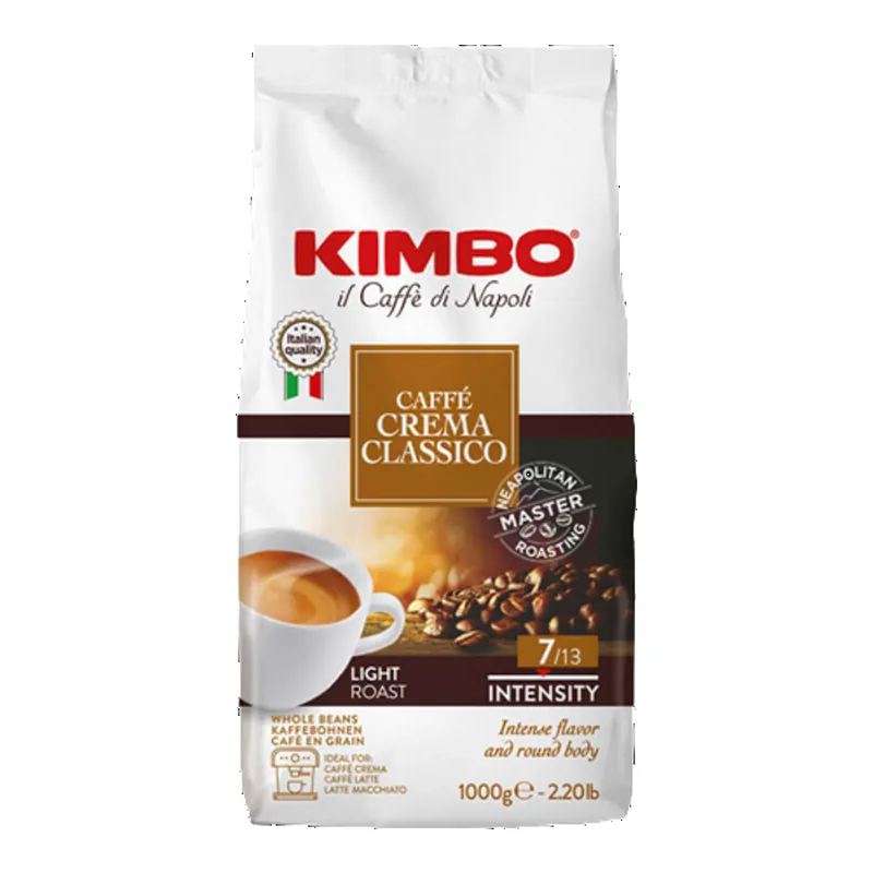 Kimbo Caffe Crema Classico Cafea boabe, 1kg [1]