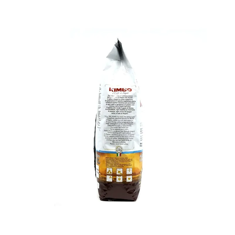 Kimbo Espresso Decaffeinato Cafea boabe, 500g [3]