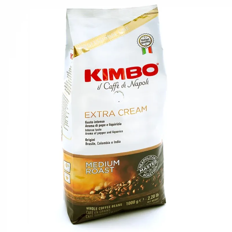 Kimbo Extra Cream cafea boabe 1kg [1]