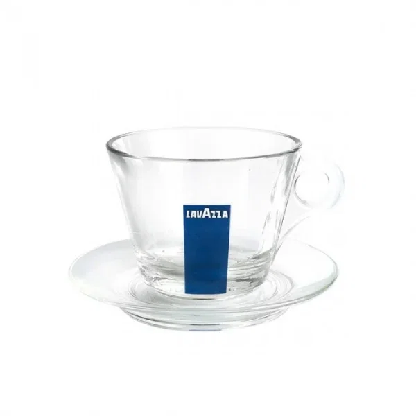 Lavazza cesti cu farfurii cafea Cappucino sticla 12 buc [1]
