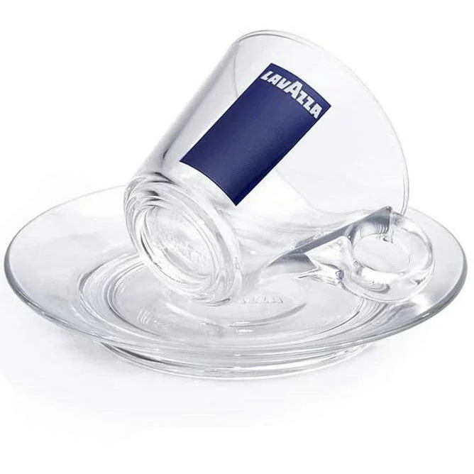Lavazza cesti cu farfurii cafea Cappucino sticla 12 buc [2]
