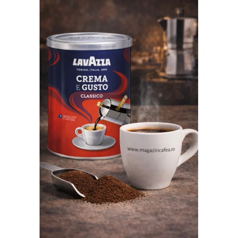 Lavazza Crema e Gusto cutie metalica cafea macinata 250g [2]