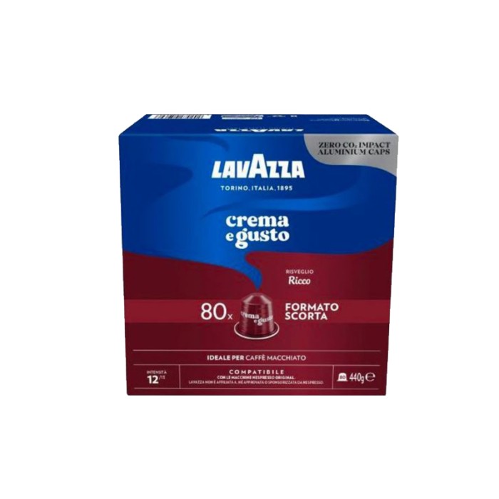 Lavazza Crema E Gusto Ricco Capsule Nespresso aluminiu 80 buc [2]