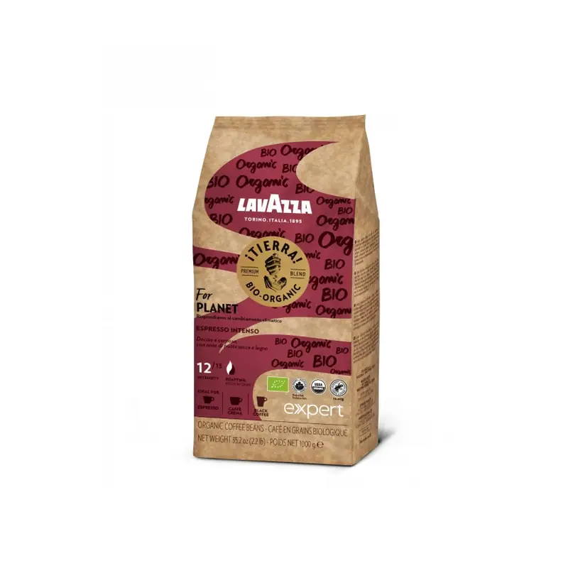 Lavazza Expert Tierra Bio Organic Intenso Cafea boabe 1 kg [1]