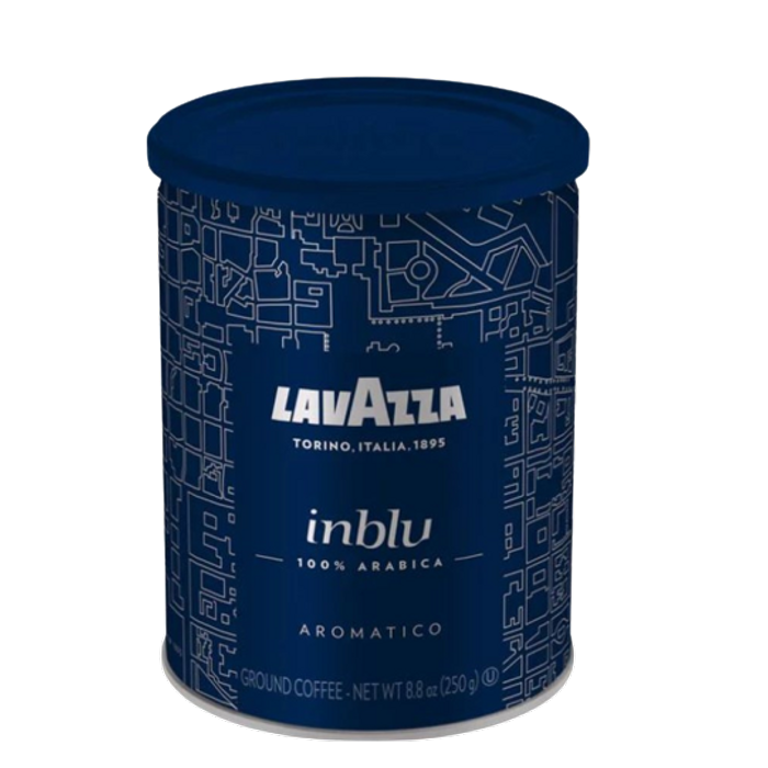 Lavazza inBlu Espresso cutie metalica 250g cafea macinata [1]