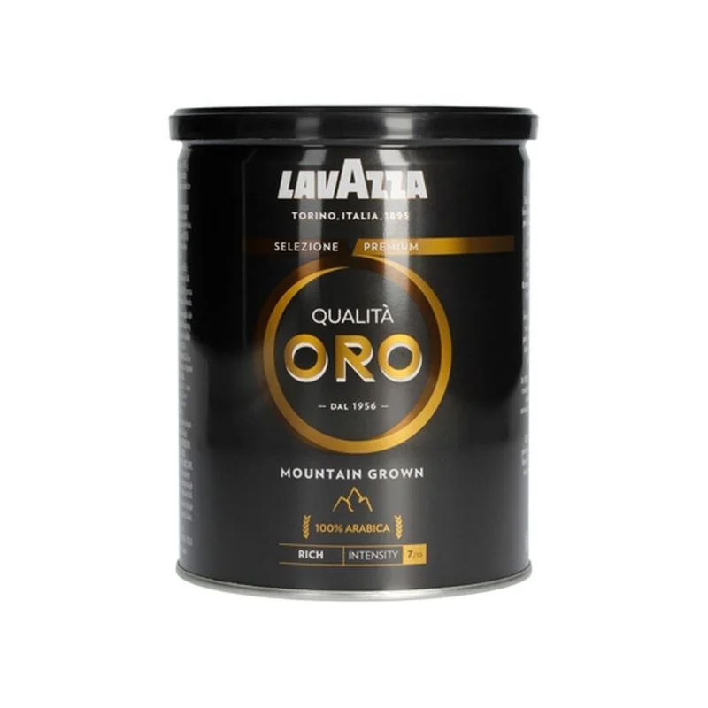 Lavazza Qualita Oro Mountain Grown Cafea macinata cutie metalica, 250g [1]