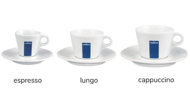 Lavazza Set cesti + farfurii ceramica Lungo, 6 buc [2]