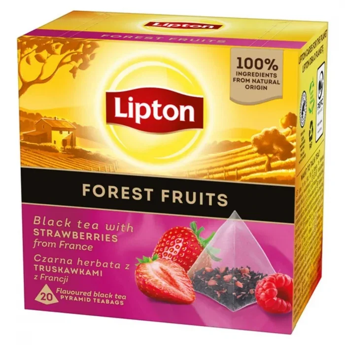 Lipton Fructe de padure ceai negru, 20 plicuri [1]