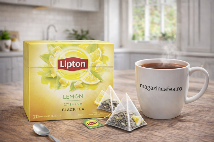 Lipton ceai negru cu lamaie 20 plicuri [2]