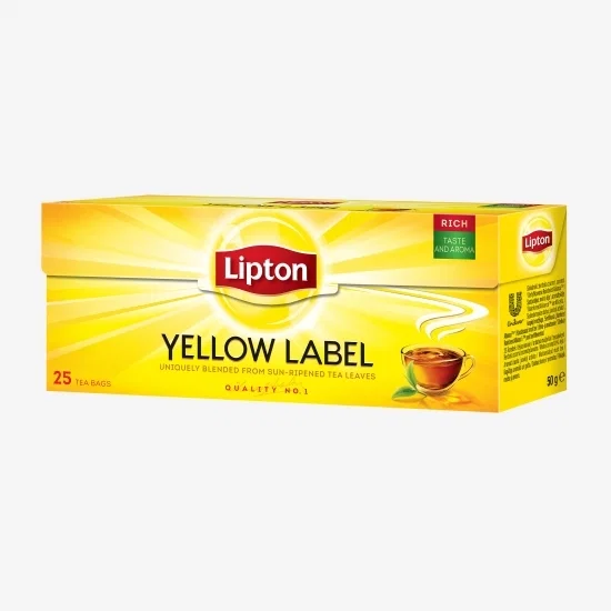 Lipton Yellow Label ceai negru 25 plicuri [1]