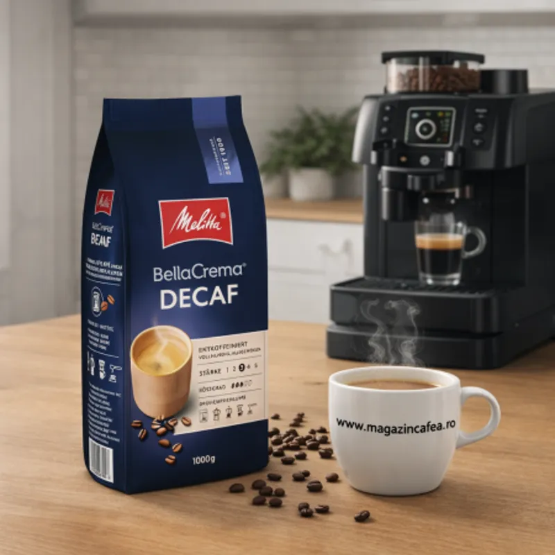 Melitta Bella Crema Decaffeinato Cafea boabe 1kg [4]