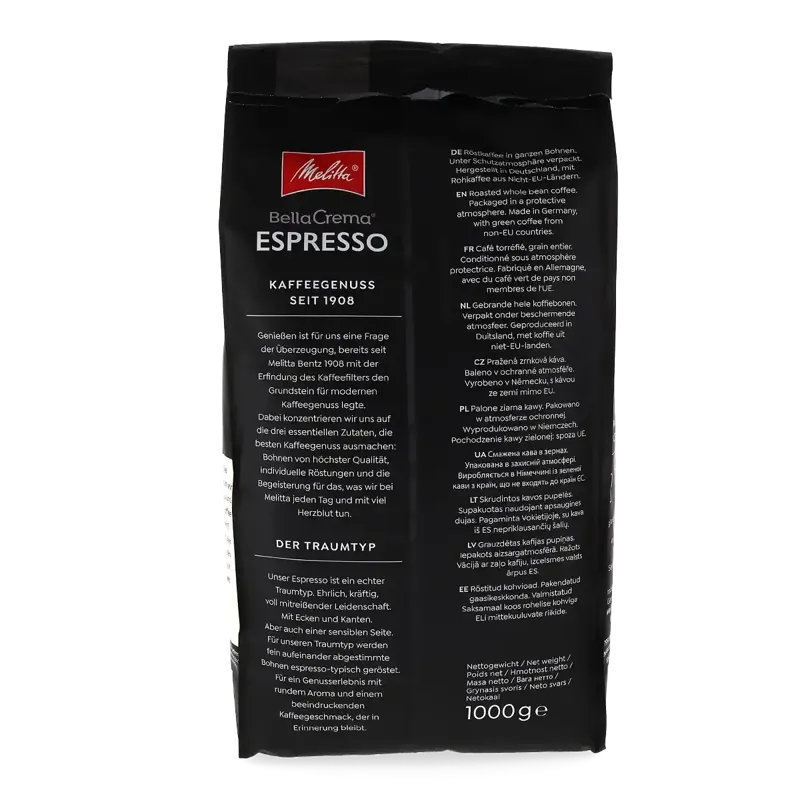 Melitta Bella Crema Espresso Cafea boabe 1kg [2]