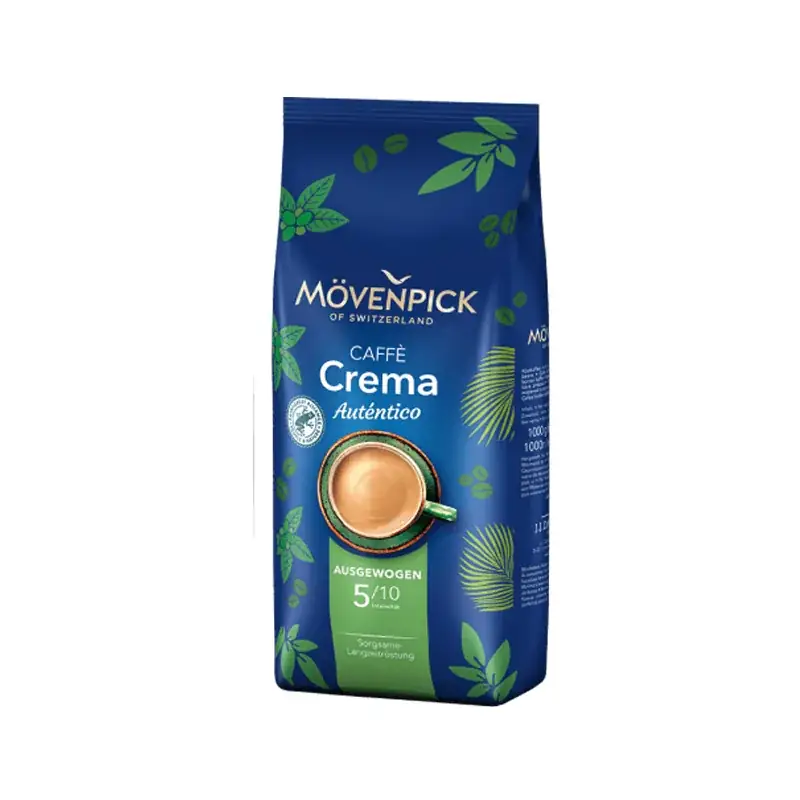 Movenpick El Autentico Caffe Crema Rainforest Cafea boabe 1kg [1]