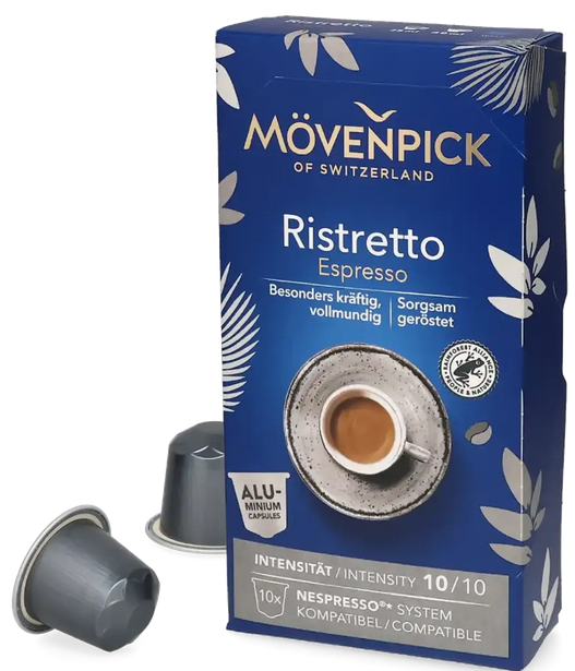 Movenpick Espresso Ristretto Capsule Nespresso, 10 buc [2]