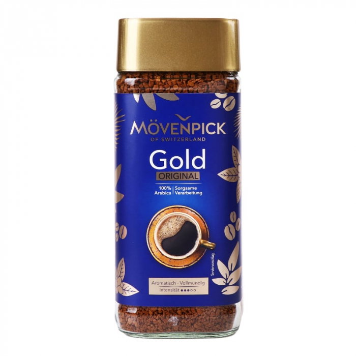 Movenpick Gold Original Cafea instant, 200g [1]